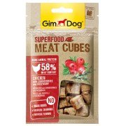 Gimdog Meatcubes Tavuk Kızılcık Biberiye Küp Köpek Ödülü 40gr