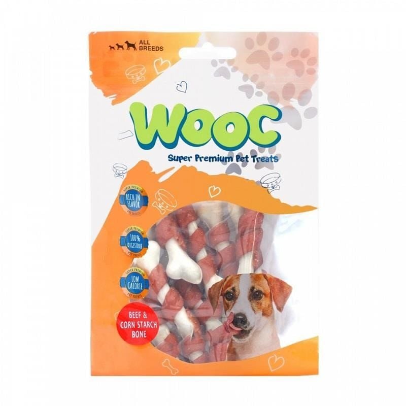 Wooc Dog Biftek Sargılı Kalsiyum Kemik 80 Gr