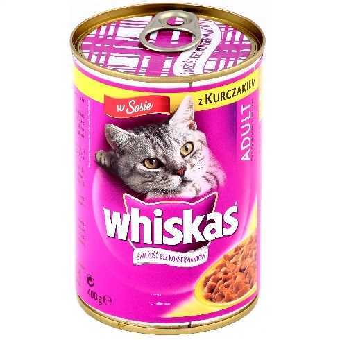 Whiskas Tavuklu Yetişkin Konserve Kedi Maması 400 Gr