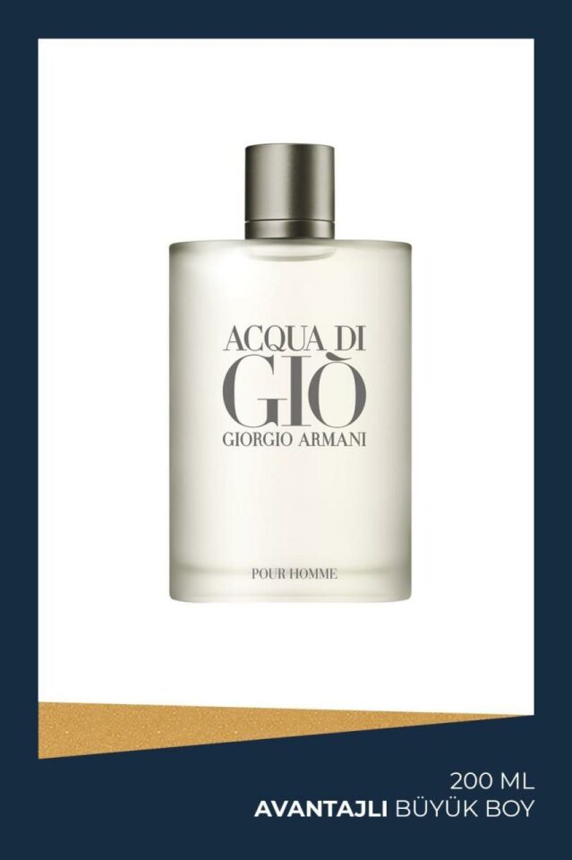 Giorgio Armani Acqua Di Gio Edt 200Ml Erkek Parfümü