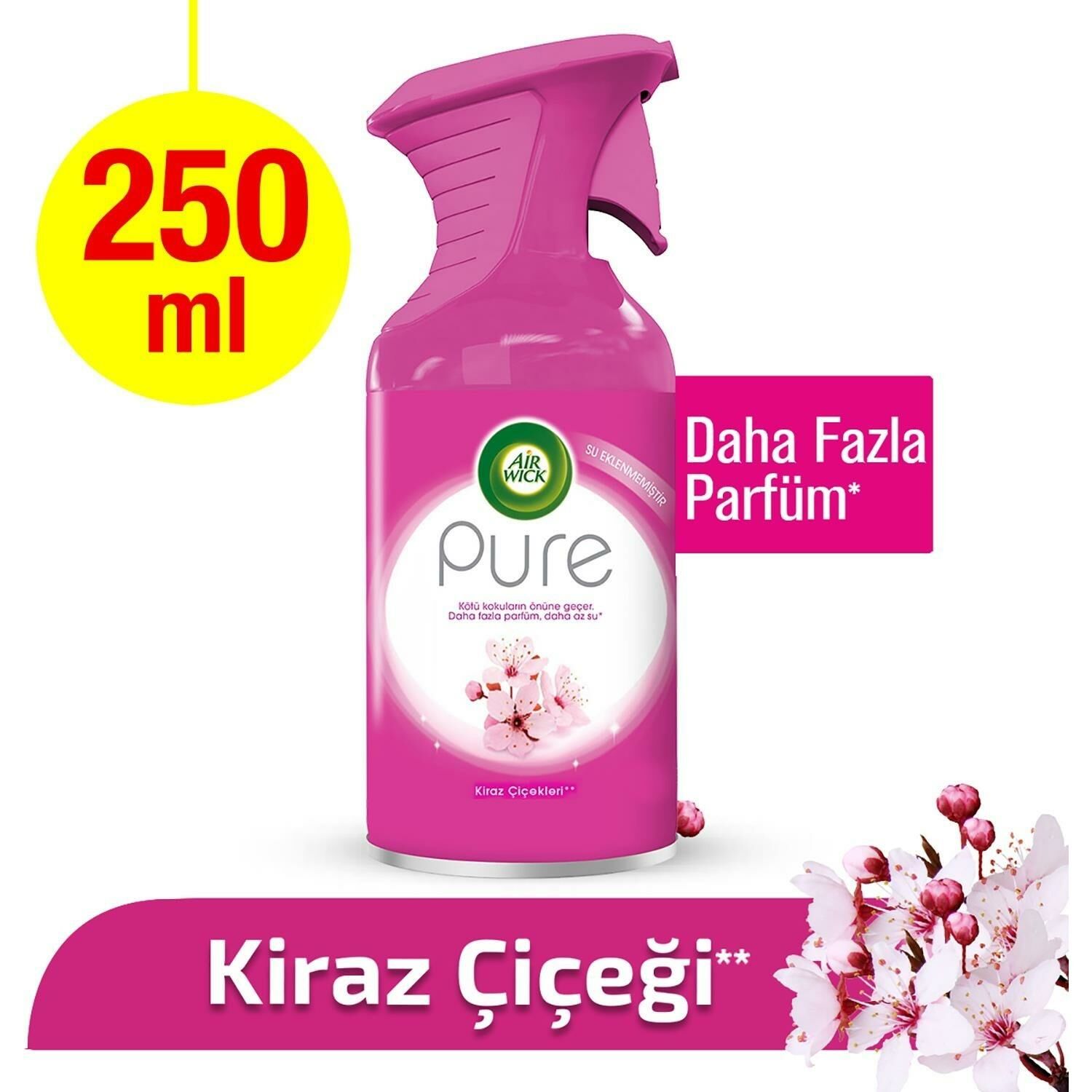Air Wick Pure Kiraz Çiçekleri Manuel Oda Spreyi 250 Ml