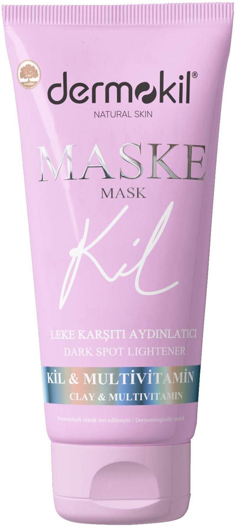 Dermokil Natural Skin Kil Içerikli Leke Karşıtı Aydınlatıcı Maske 75 Ml