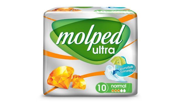 Molped Ultra Kanatlı Normal 10 lu