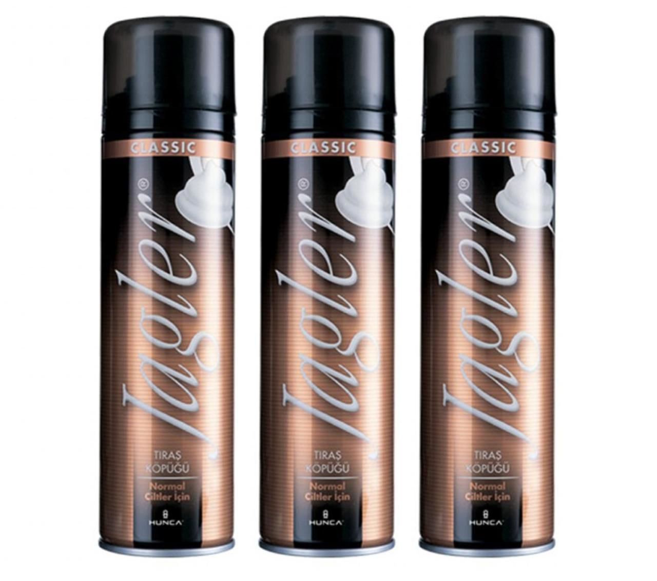 3 x Jagler Klasik Normal Ciltler İçin Traş Köpüğü 200 ml