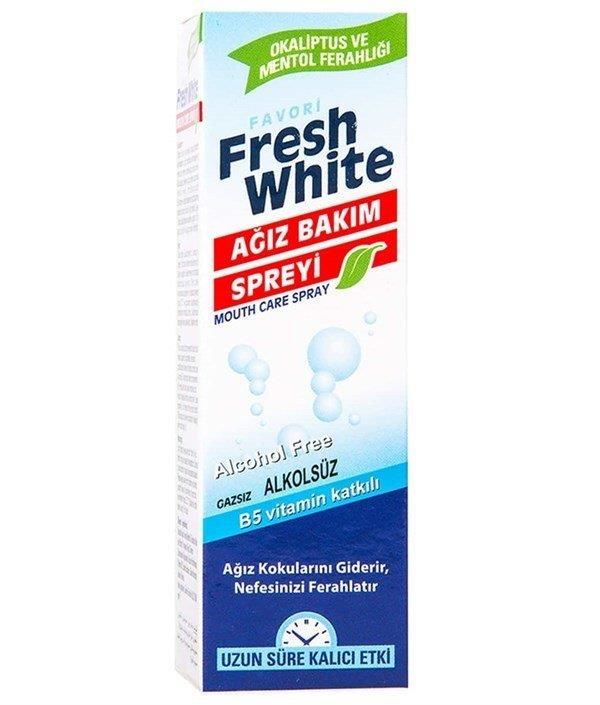 Fresh White Ağız Bakım Spreyi 30 Ml