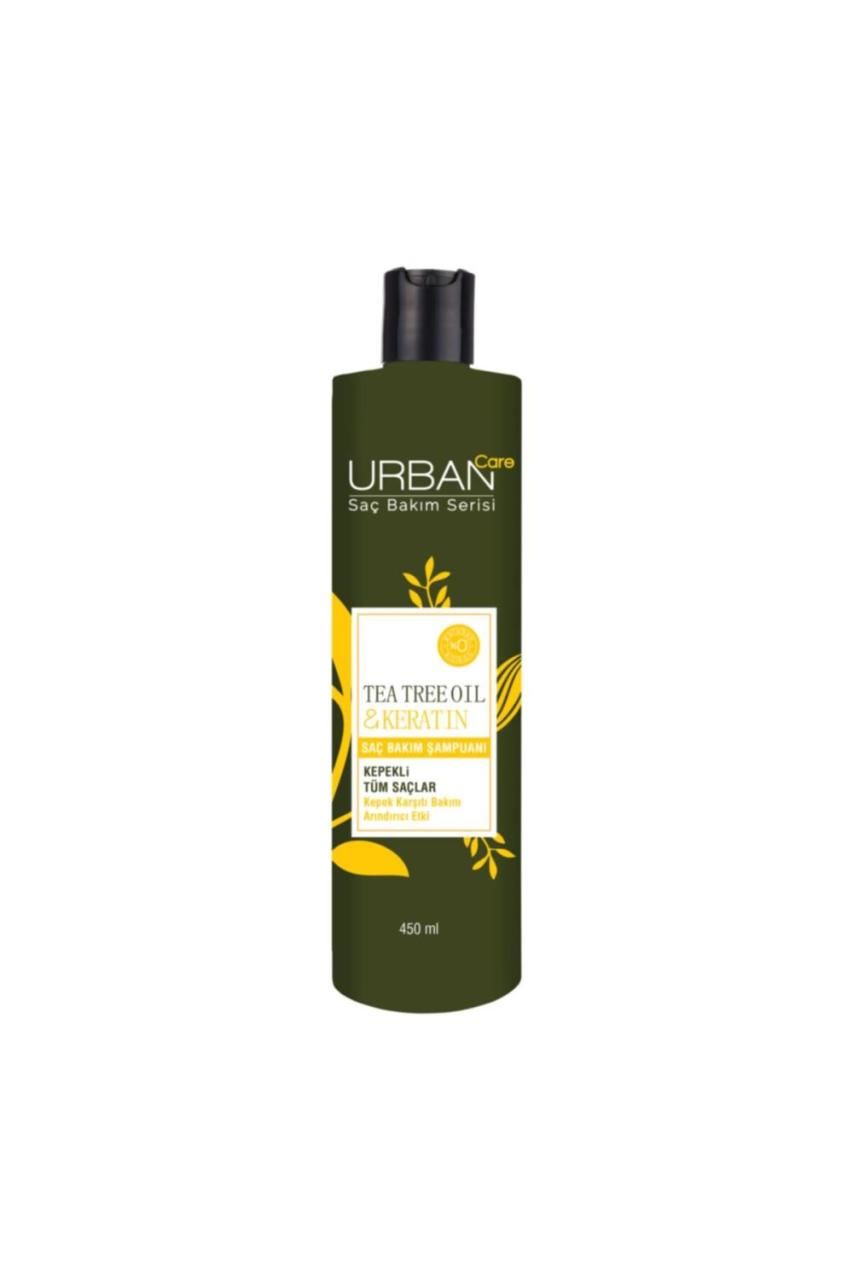 Urban Care ŞampuanTea Tree Oil Keratin Saç Bakım 450 ml Kepekli ve Tüm Saçlar