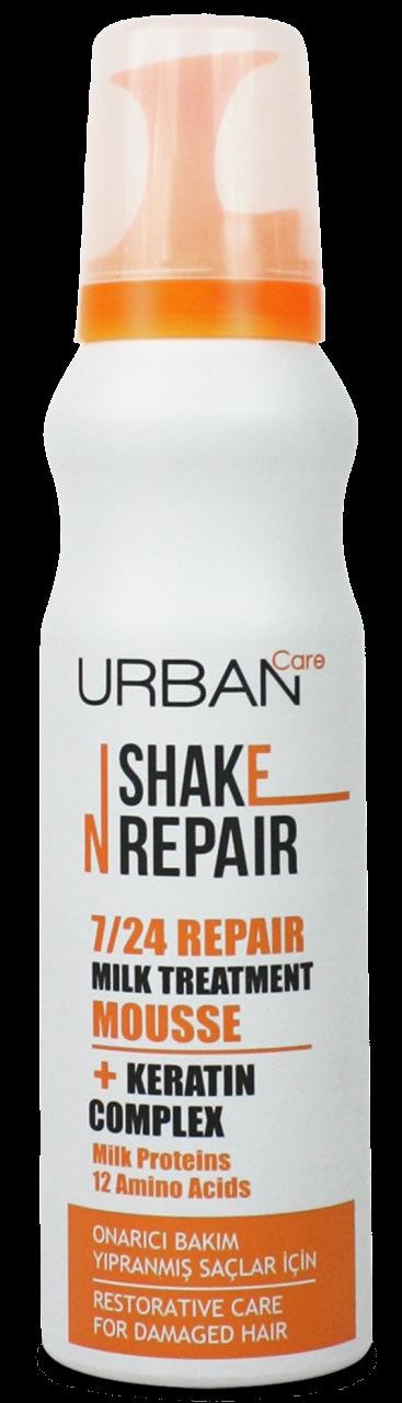 Urban Care Shake N Repair Milk Treatment Onarıcı Köpük Yıpranmış Saçlar İçin 150 ml