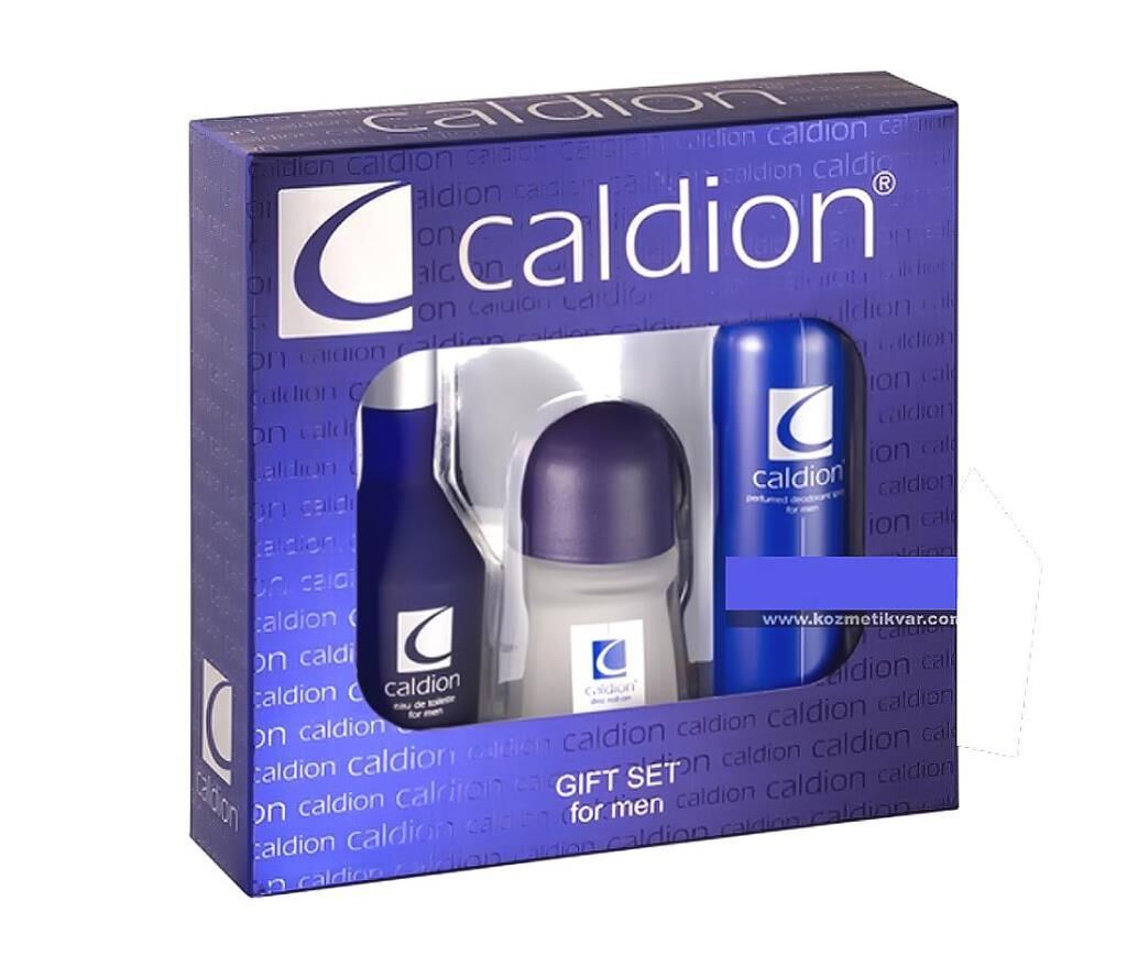 Caldion Classic Set 100 ml Edt +150 ml Deodorant + 50 ml Roll on 3Pcs