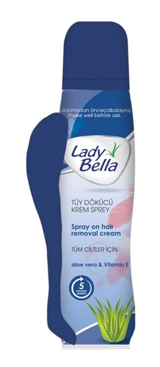 Lady Bella Tüy Dökücü Köpük ALOE VERA 175 ML Tüm Ciltler