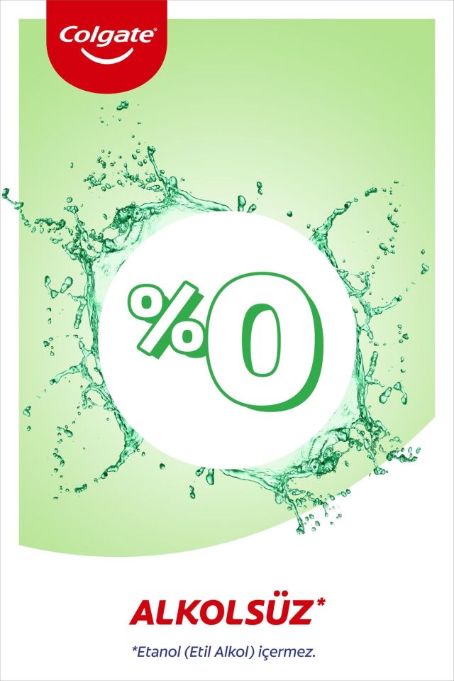 Colgate Plax Alkolsüz Ağız Bakım Suyu 500 ml Çay ve Limon