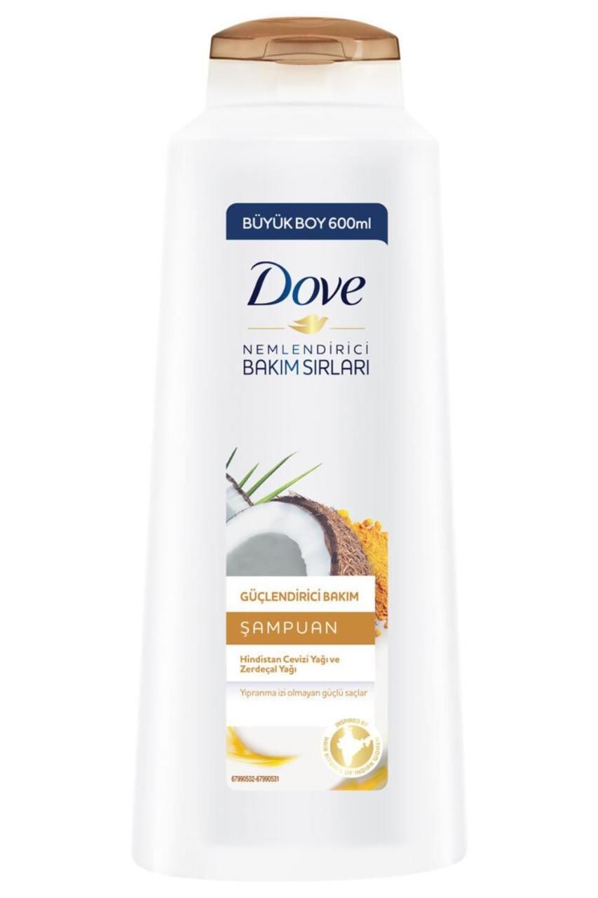 Dove Şampuan Hindistan Cevizi ve Zerdeçal Yağı 600 ml