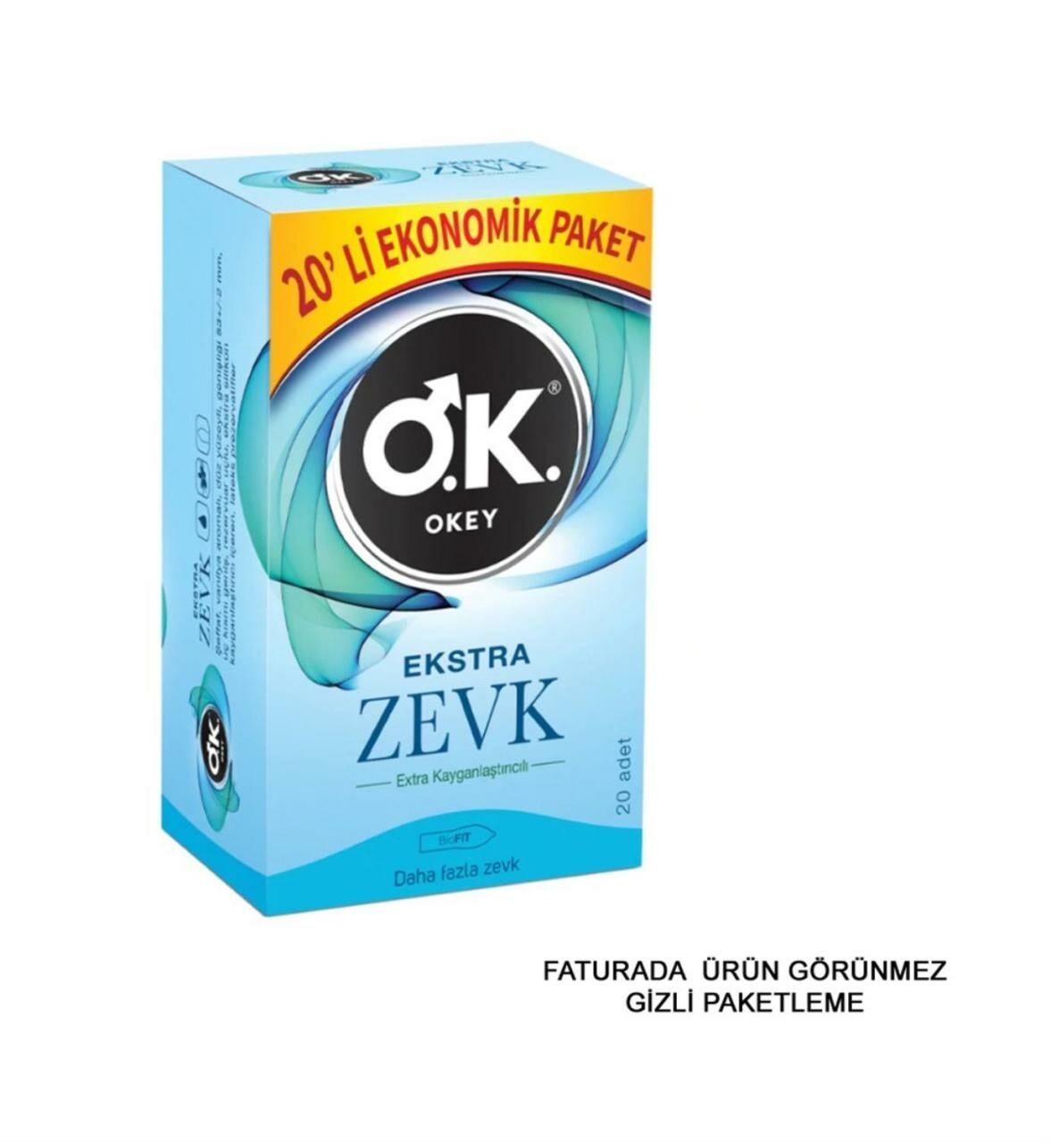 Okey Ekstra Zevk Prezervatif 20 li
