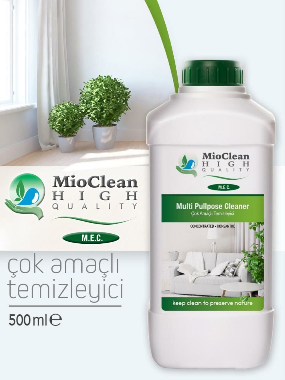 MioClean Çok Amaçlı Temizleyici 500 Ml 43800