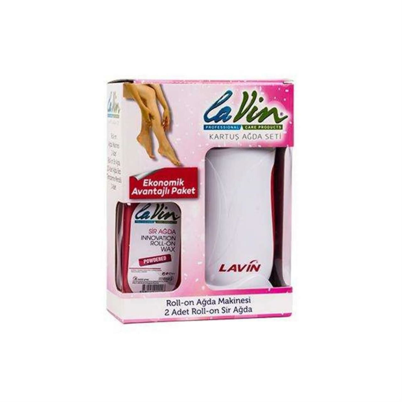 Lavin Kartuş Ağda Isıtıcılı Set Pudralı