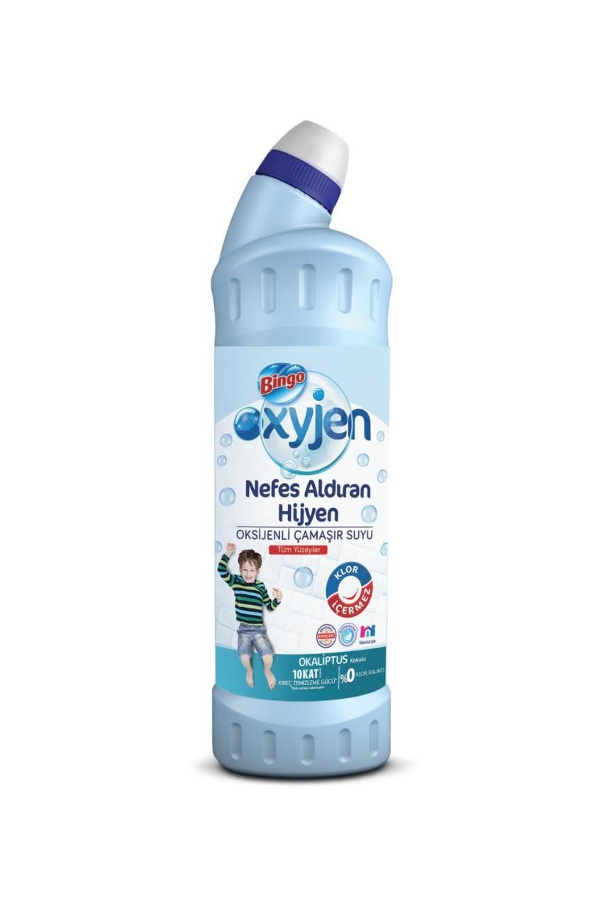 Bingo Oksijenli Çamaşır Suyu 750 ml Derinlemesine Hijyen