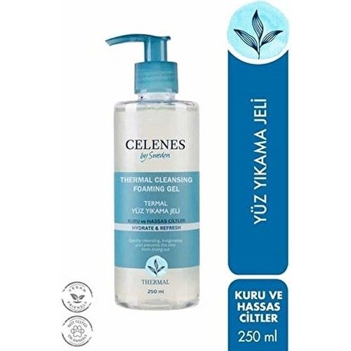 Celenes Thermal Yüz Yıkama Jeli 250 Ml Kuru ve Hassas Ciltler