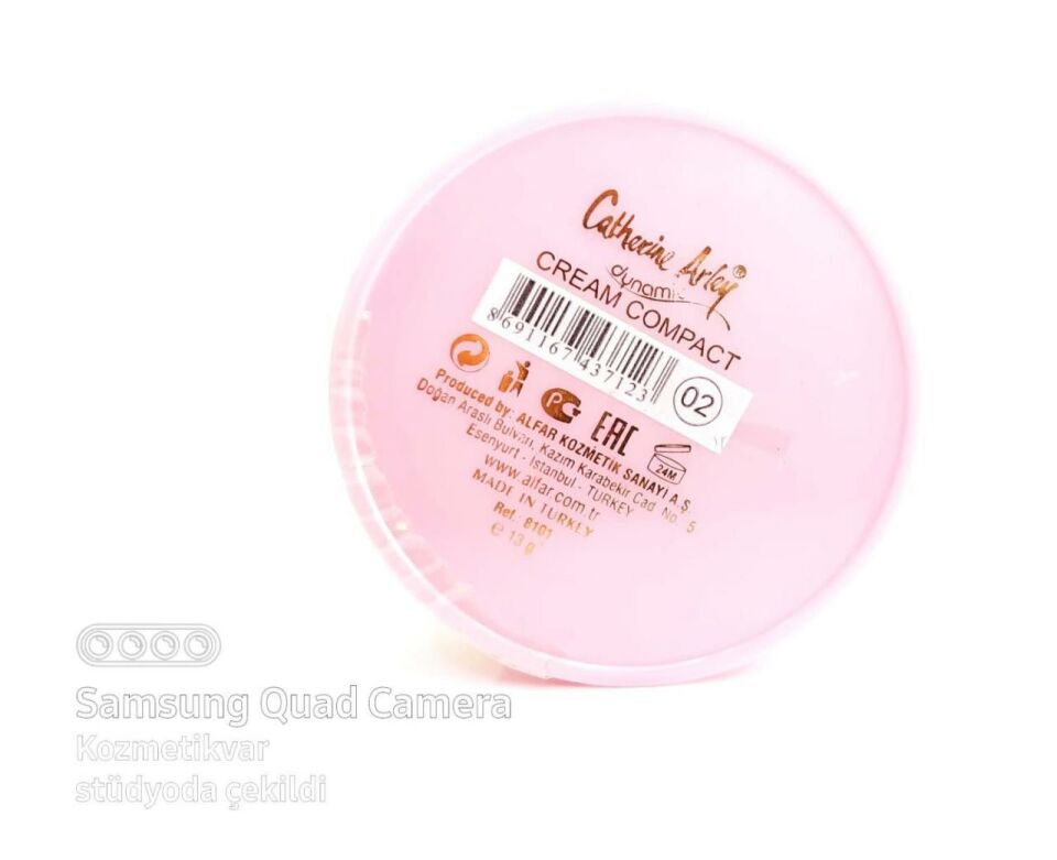 Catherine Arley Dynamic Pata Krem 02 Pudra Fondoten