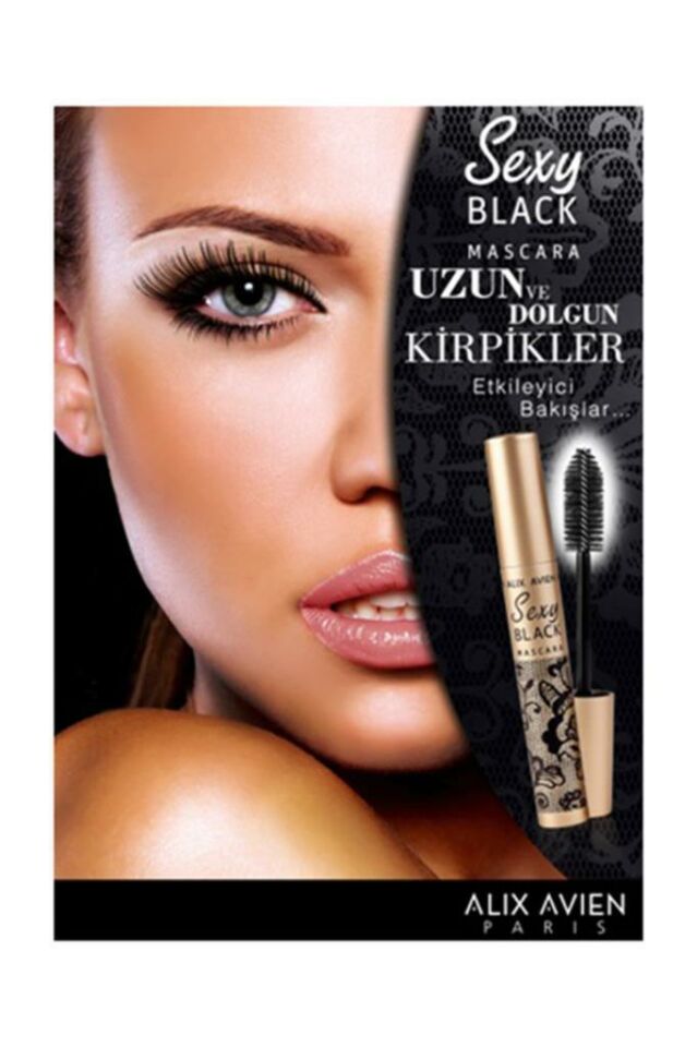 Alix Avien Sexy Black Maskara Siyah 8 Ml