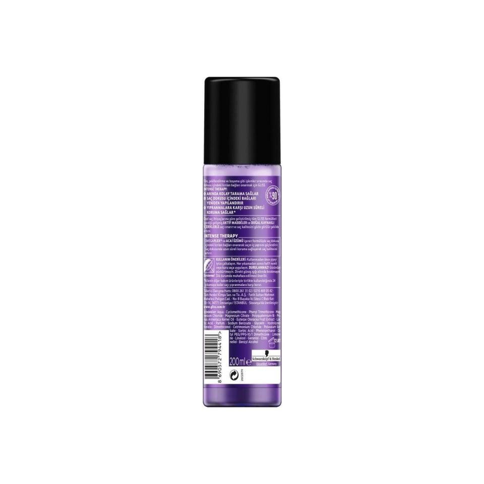 Gliss Sıvı Saç Kremi 200 ml Intense Therapy