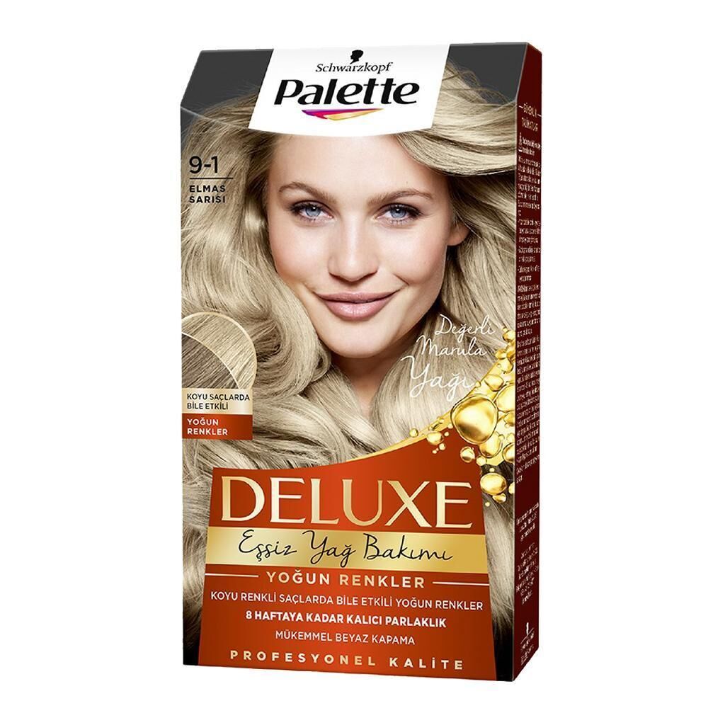 Palette Deluxe Saç Boyası 9.1 Elmas Sarısı