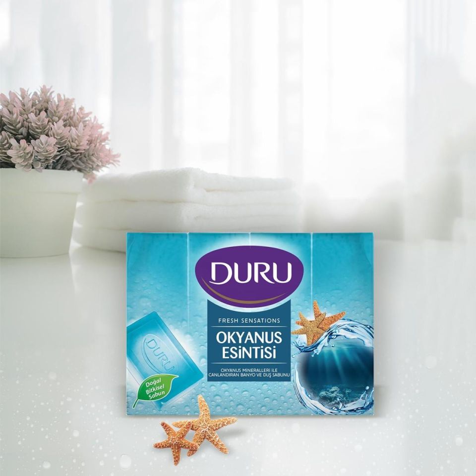 Duru Duş Sabunu 4 X 150 Gr Okyanus Tazeliği 600 Gr