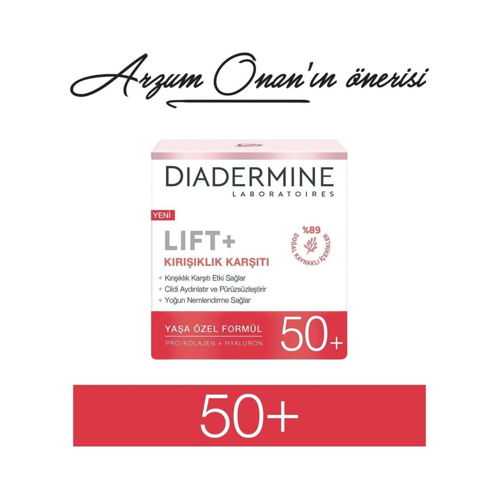 Dıadermıne Kırışıklık Karşıtı Lıft+ 50+ Gündüz Kremi