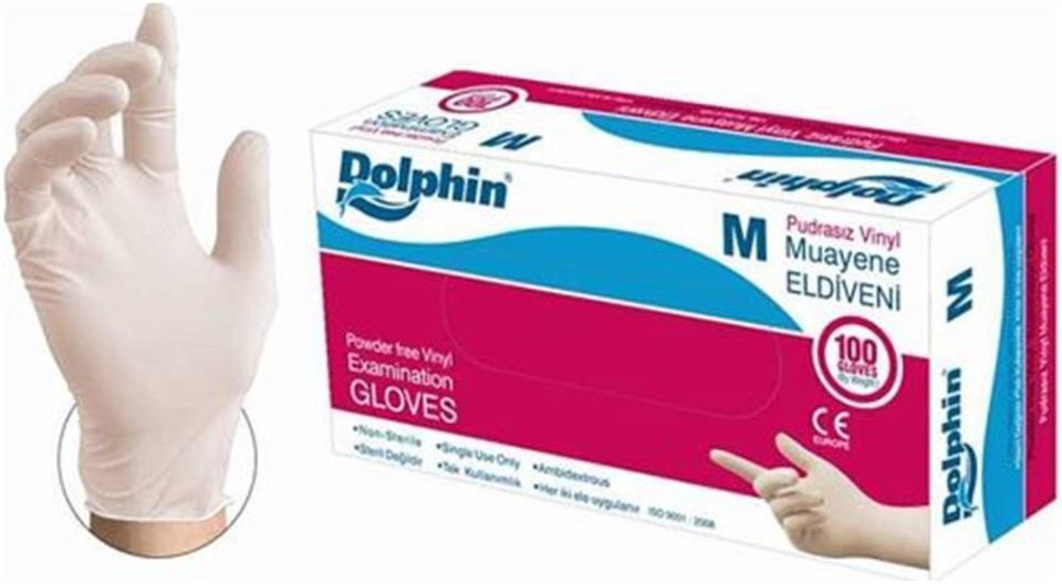 Dolphin Vinyl Muayene Eldveni M Pudrasız