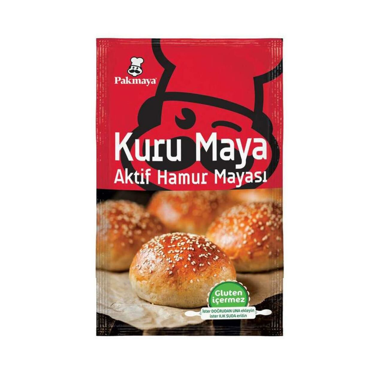 Pakmaya Kuru Aktif Hamur Mayası 100 gr Ekmek Mayası