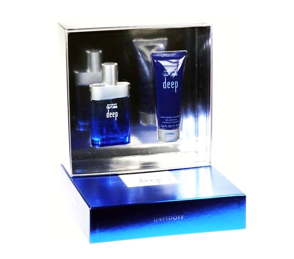 Davidoff  Cool Water Deep By For Men 100 ml Edt Set