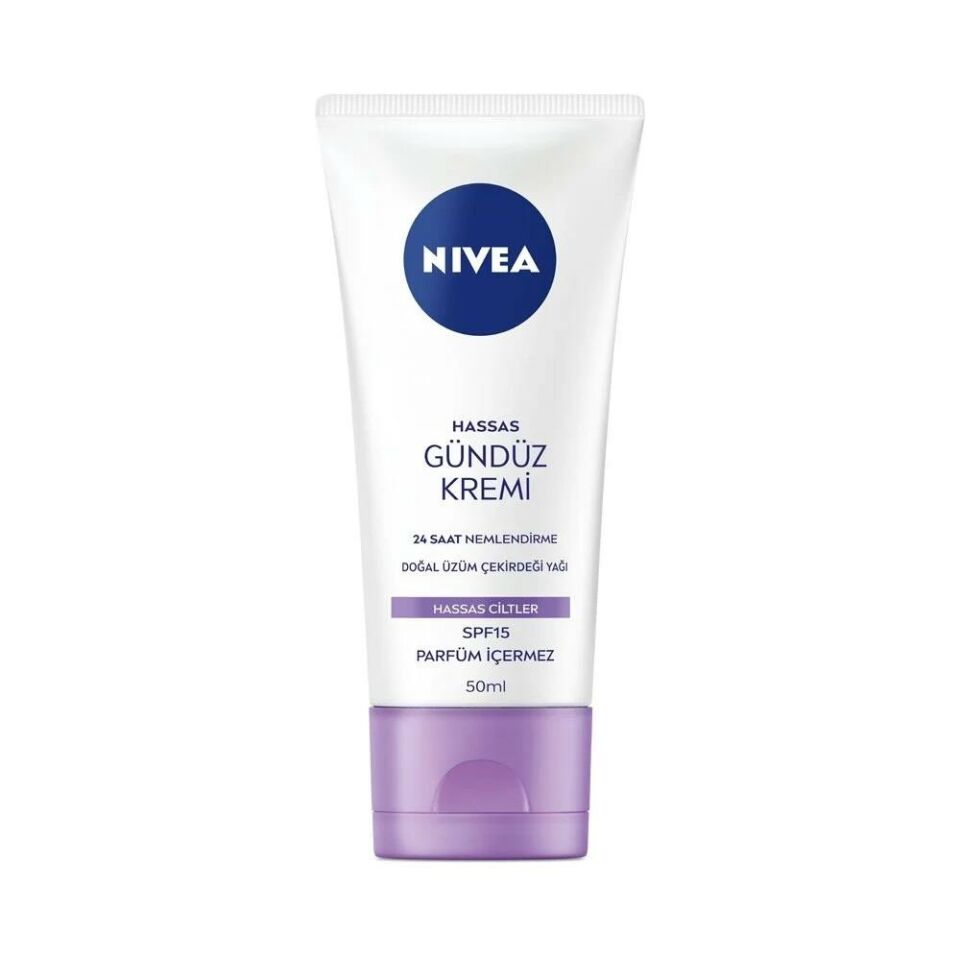 Nivea Yüz Bakım Soothing 24H Nemlendirici Hassas Gündüz Kremi Spf15 50 Ml