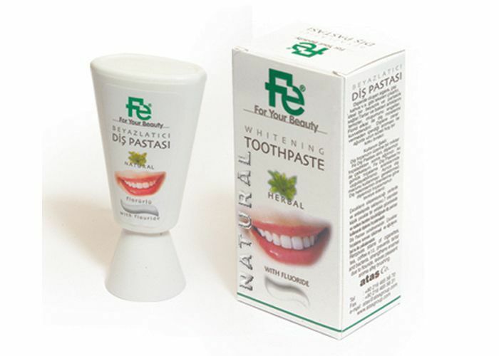 FE Smokers Beyazlaştırıcı Diş Pastası 95g - Natural