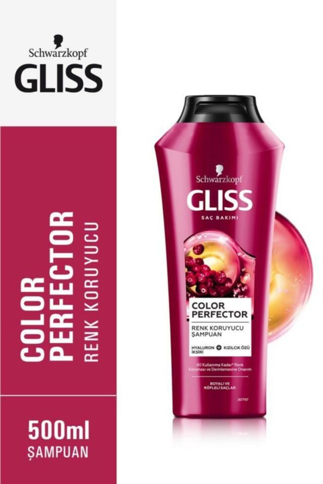 Gliss Şampuan 500 Ml Color Perfector Renk Koruyucu