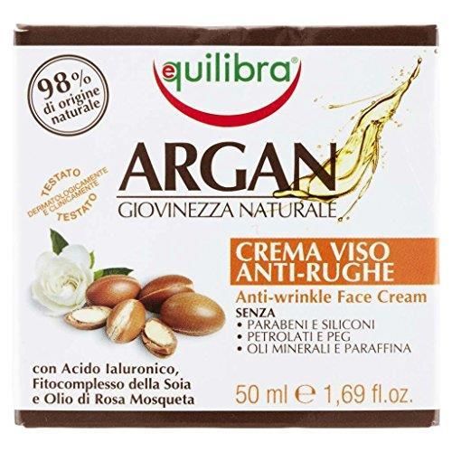 Equilibra Argan Kremi Kırışık Karşıtı %98 Doğal Crema Viso Anti Rughe
