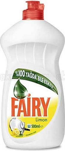 Fairy Bulaşık Deterjanı 500 Ml Limon