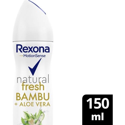 Rexona Deodorant Women Natural Fresh  Aleo Vera Bamboo Spray 150 Ml