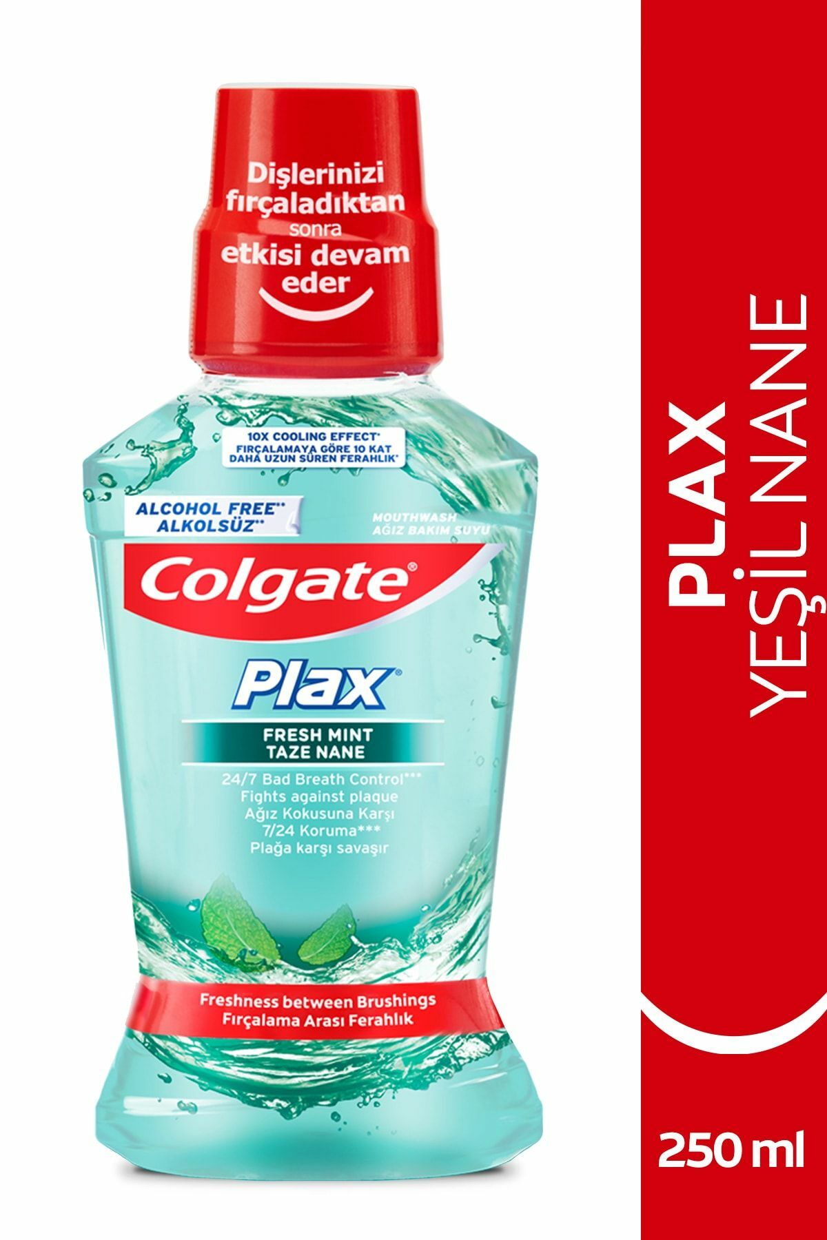 Colgate Plax Ağız Çalkalama Suyu Taze Nane 250 ml Gargara