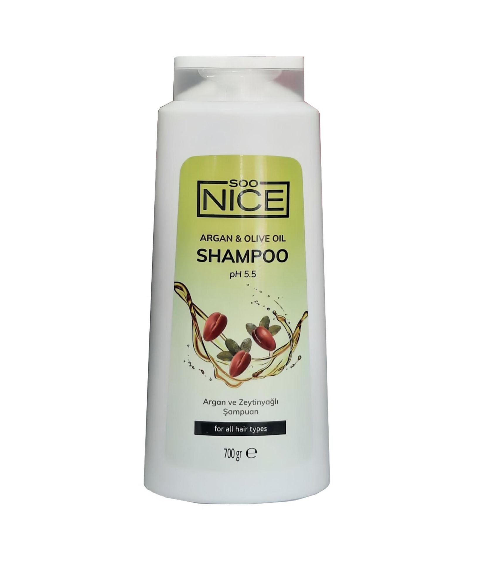 SOO Nice Argan ve Zeytinyağlı Şampuan 700 Ml - Nemlendirici