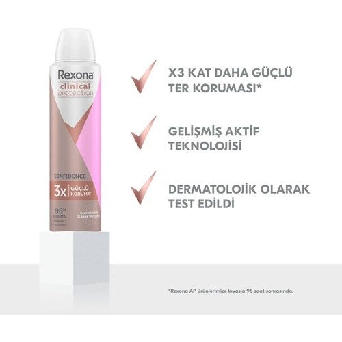 Rexona Deodorant Clinical Protection Confidence Kadın Sprey 150 ml