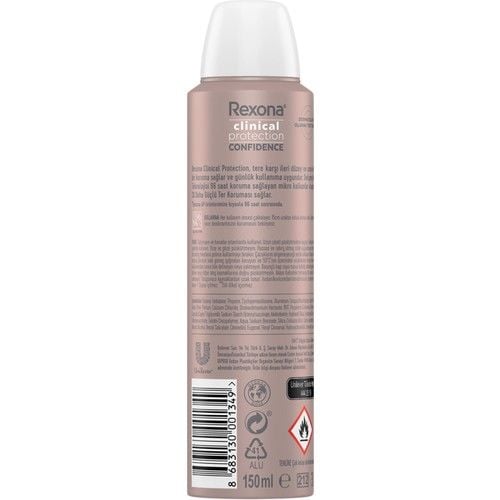 Rexona Deodorant Clinical Protection Confidence Kadın Sprey 150 ml