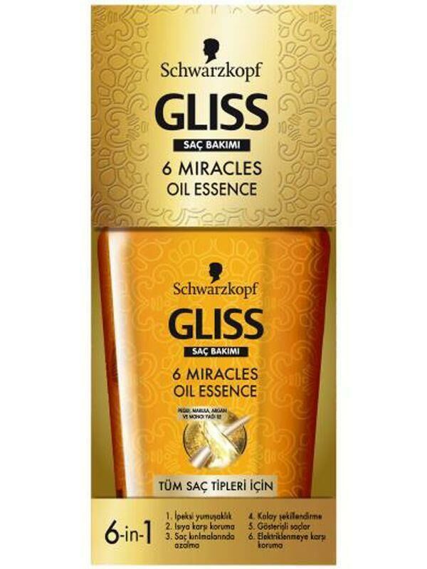 Gliss 6 Miracles Oil Essence Tüm Saç Tipleri İçin 75 ml