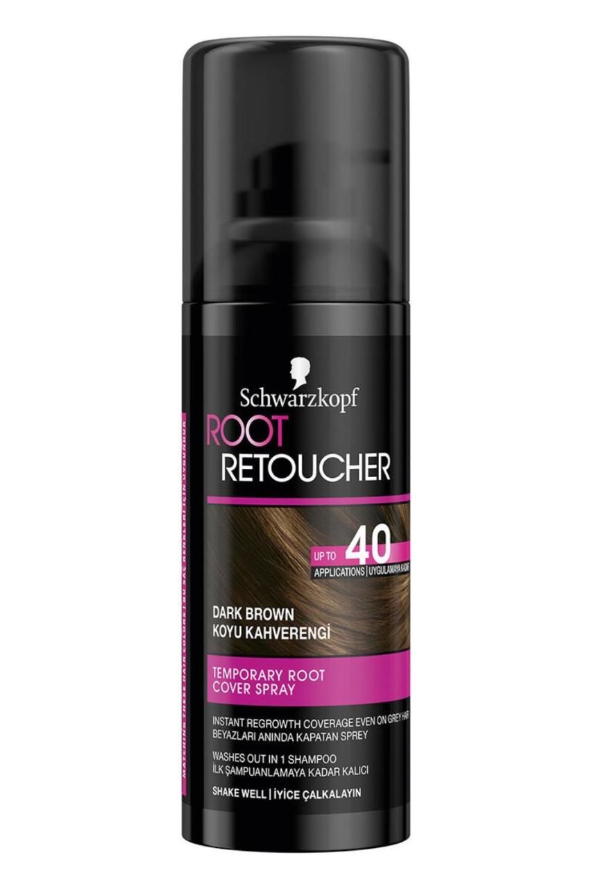Schwarzkopf Saç Kapatıcı Root Retoucher Koyu Kahverengi 120 Ml