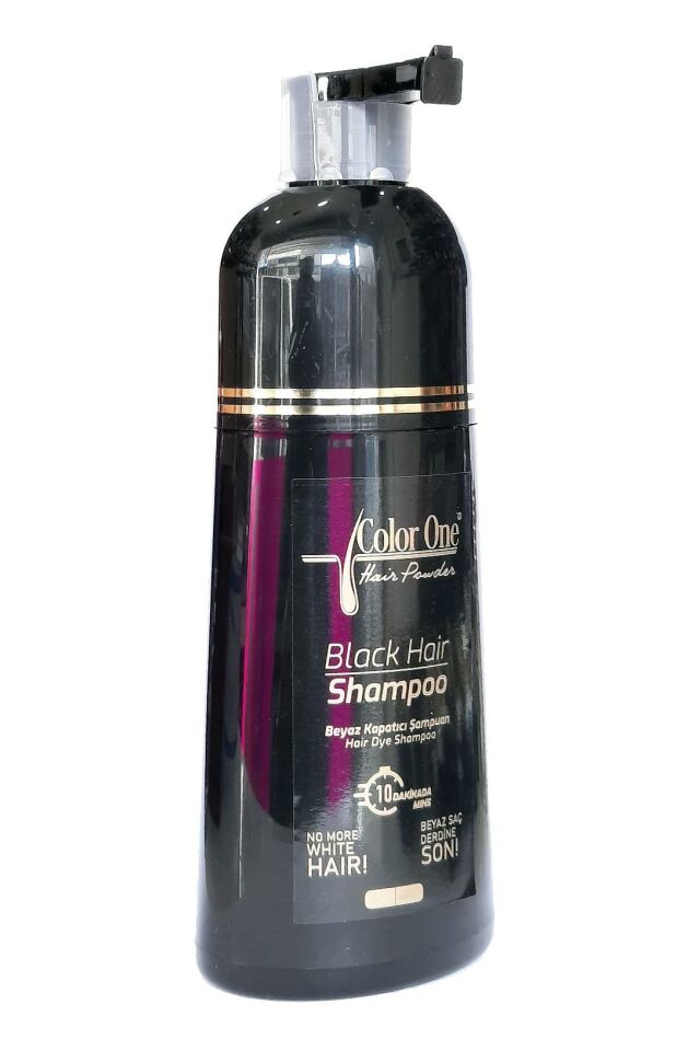 Color One Saç ve Sakal Siyahlaştırıcı - Beyaz Kapatıcı Şampuan 300 Ml - Koyu Kahve ve Kahve Tonlar
