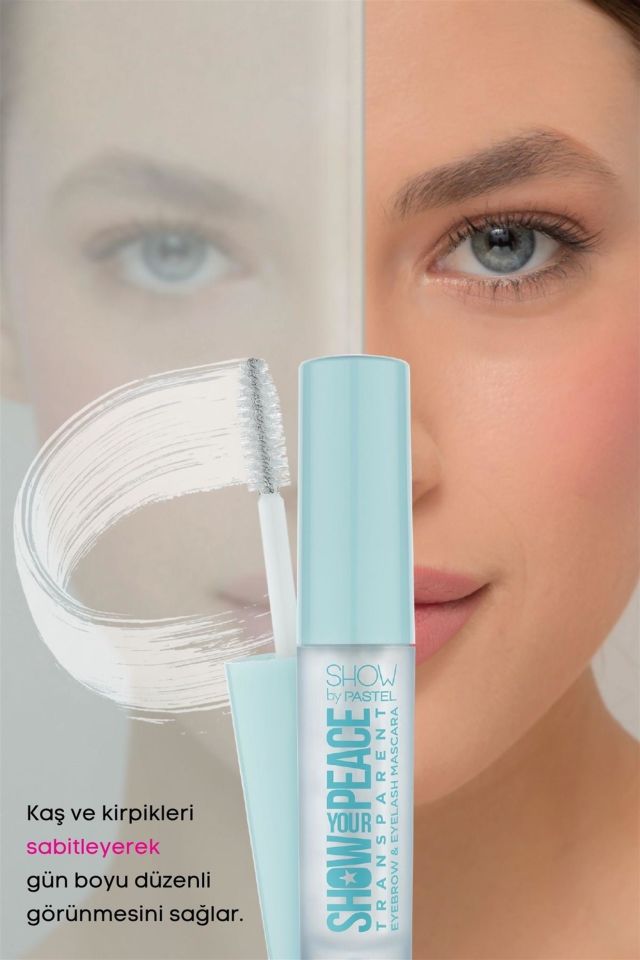 Show By Pastel Kaş ve Kirpik Maskarası Şeffaf Show Your Peace - Sabitleyici