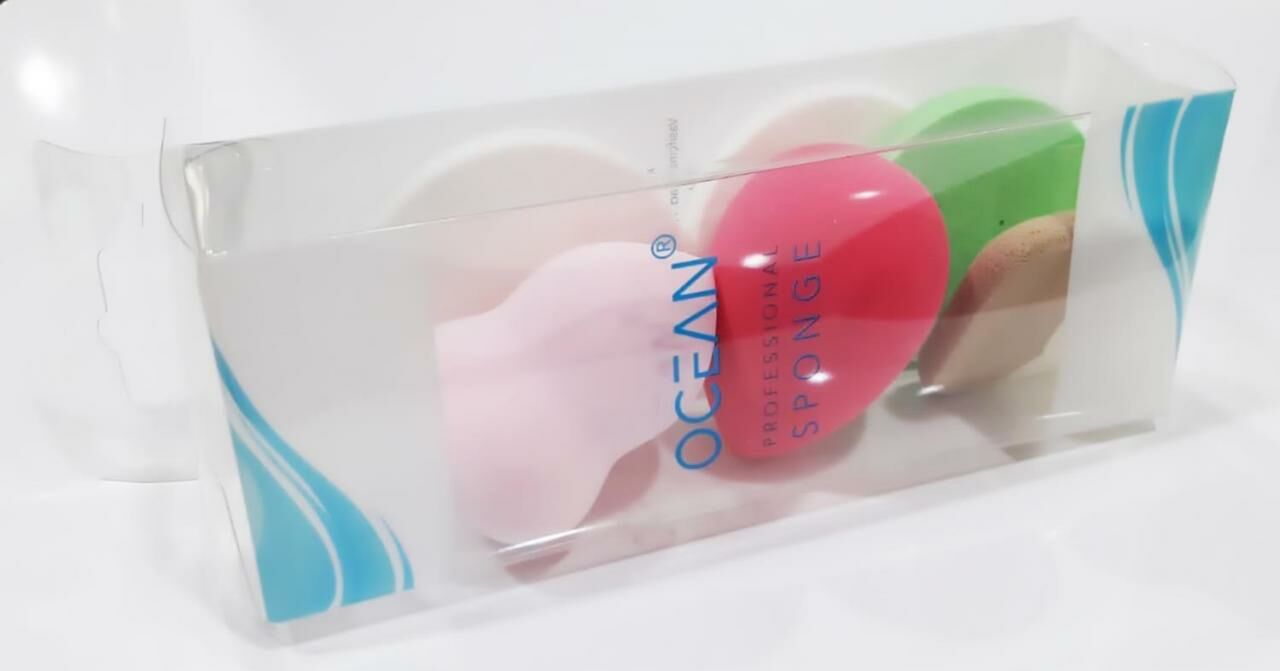 Ocean 6 lı Fondoten Pudra Makyaj Süngeri Yıkanabilir Sponge