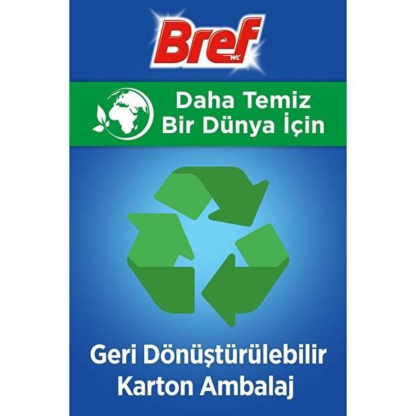 Bref Power Aktiv Okyanus Lavanta Tarlası ve Çam Ormanı Tuvalet Kenar Bloğu 4 x 50g