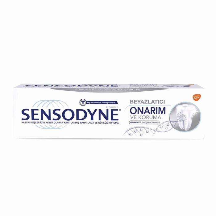 Sensodyne Diş Macunu Beyazlatıcı Onarım ve Koruma 75ml