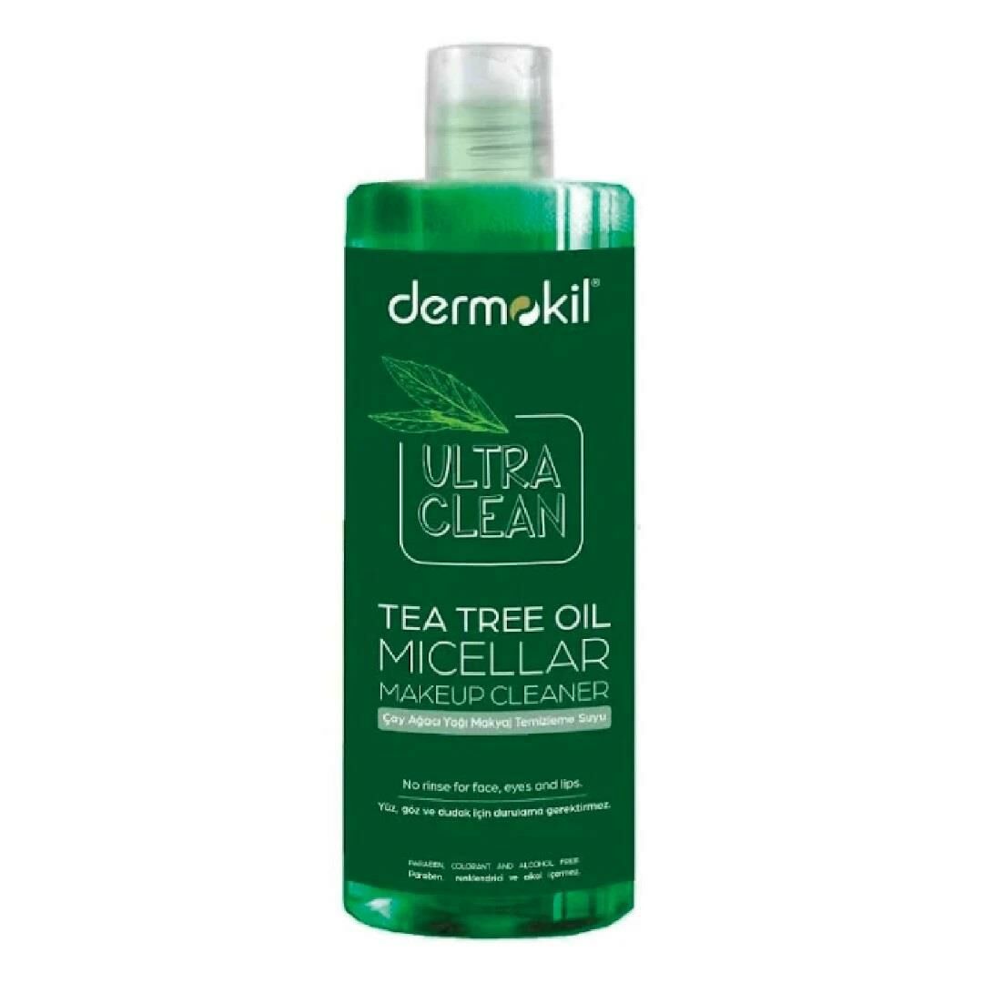 Dermokil Tea Tree Micellar Su 400 Ml Ultra Clean Yüz Göz ve Dudak İçin