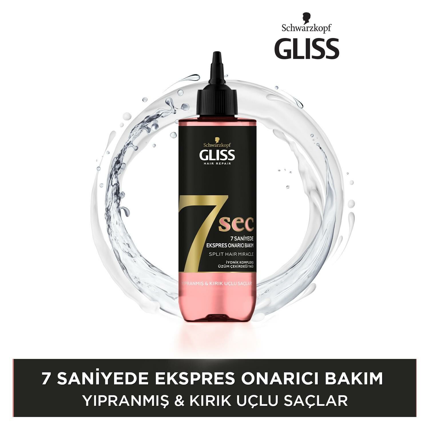 Gliss 7sec Ekspres Onarıcı Bakım Split Hair Miracle 200 ml