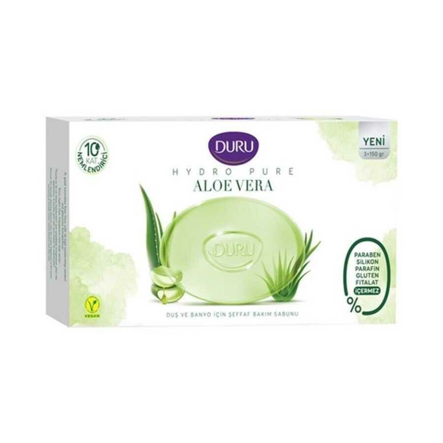 Duru Katı Duş Sabunu 450 Gr Aloe Vera (  3x150 Gr )