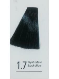 Alix Avien Tüp Saç Boyası 1.7 Mavi Siyah + Oksidan Suyu